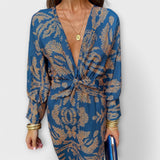 Oriana - El elegante vestido de manga larga