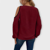 Scarlett – Blusa con escote rectangular