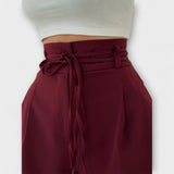 Jill – Pantalones casuales con cordones