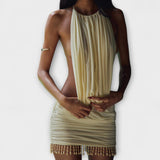 Kylie - Minivestido en tejido suave