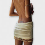 Kylie - Minivestido en tejido suave