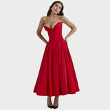 Harper | Elegante vestido midi para mujer