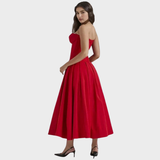 Harper | Elegante vestido midi para mujer