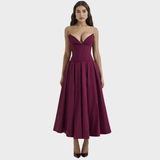 Harper | Elegante vestido midi para mujer
