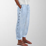 Olivia - Pantalones ligeros de lino