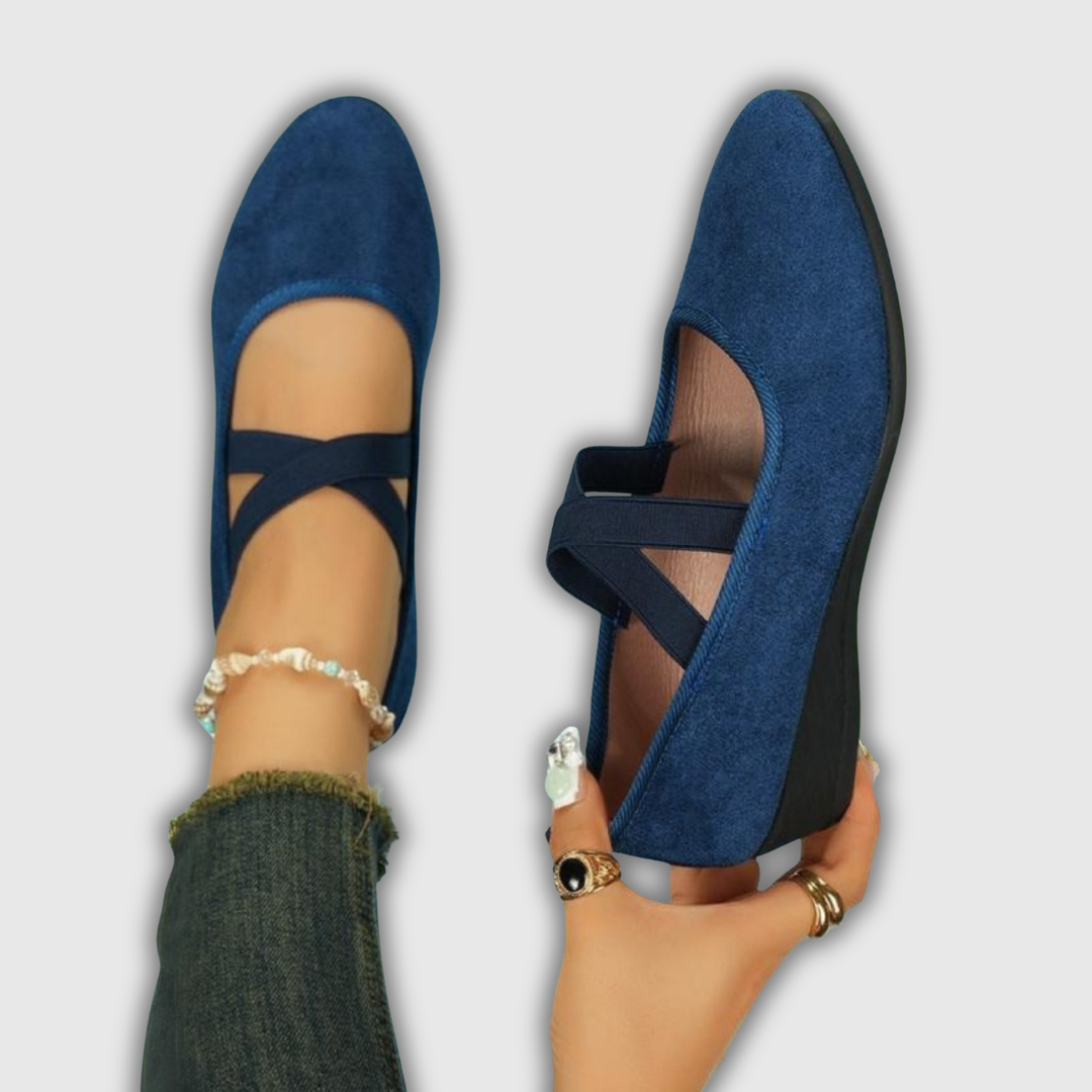 Calerinne | Zapatos de bailarina con cuña cerrada