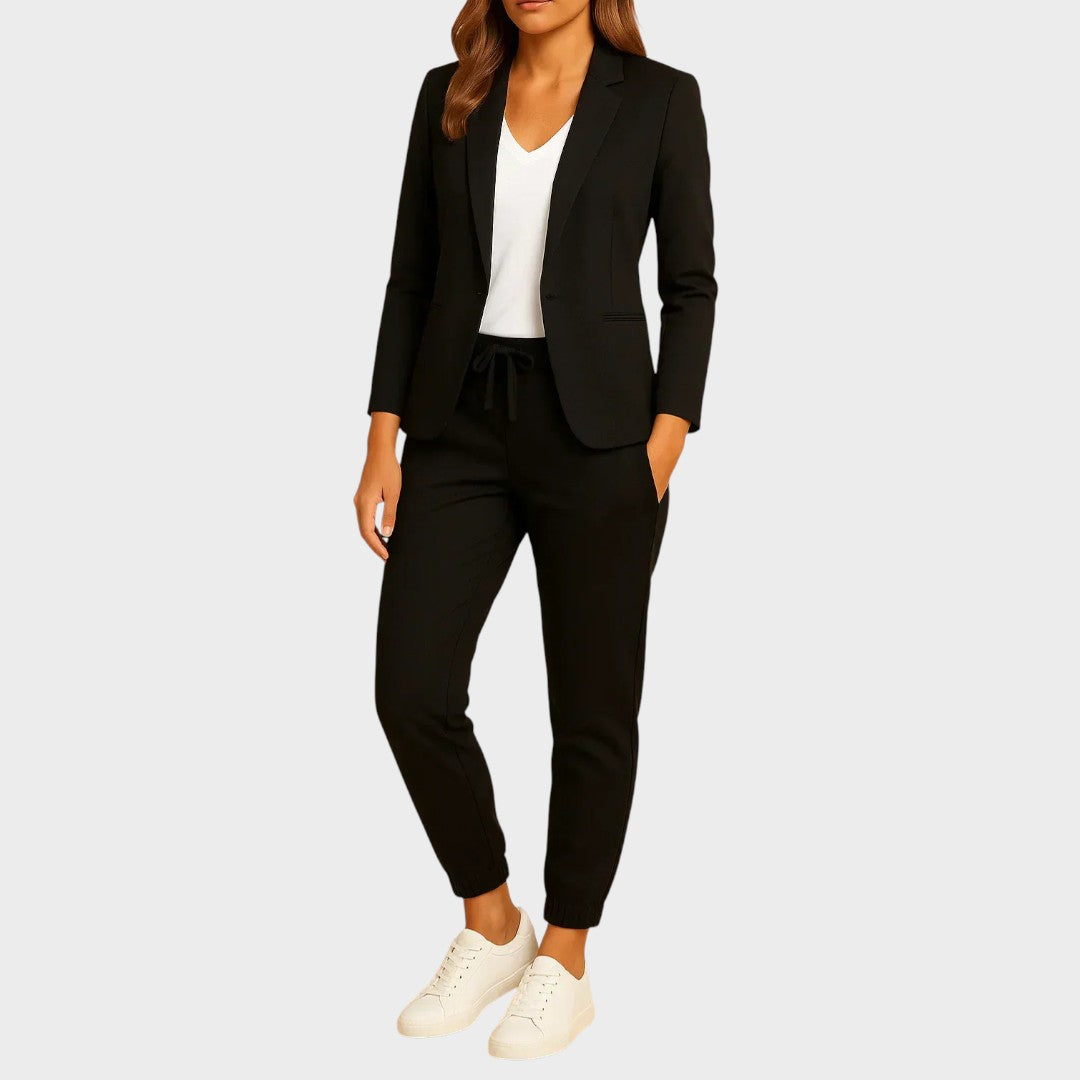 Leonie | Elegante conjunto de chaqueta y pantalón