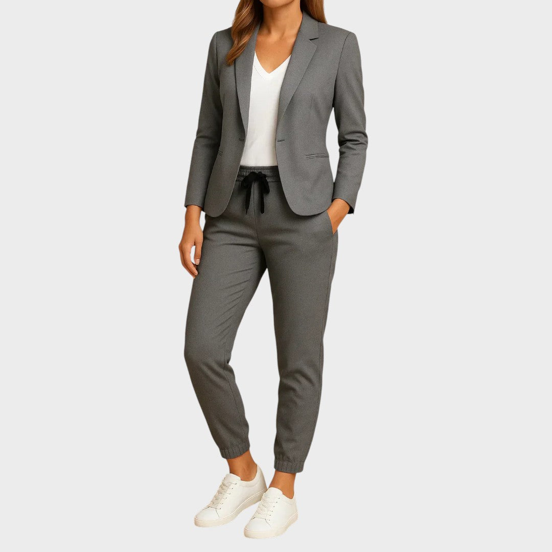 Leonie | Elegante conjunto de chaqueta y pantalón