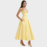Harper | Elegante vestido midi para mujer