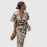 Clarandra | Vestido midi de cobre