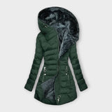 Emma | Cosy Coat with Faux Fur Lining