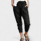 Blaire – Pantalones de Lino con Mezcla de Algodón