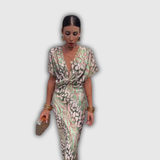 Clarandra | Vestido midi de cobre