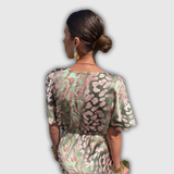 Clarandra | Vestido midi de cobre