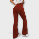 Serena – Pantalones casuales con puños alzados
