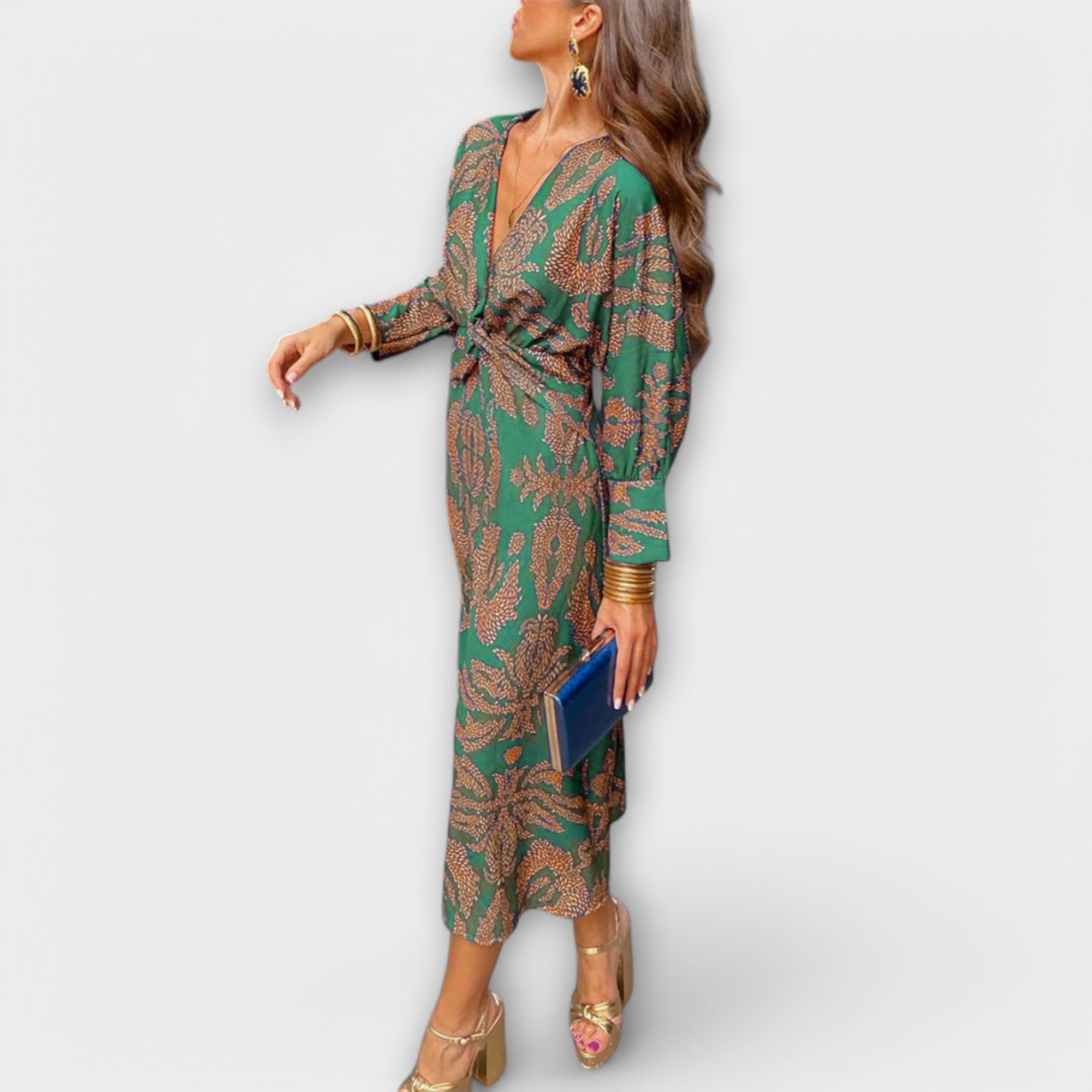 Oriana - El elegante vestido de manga larga