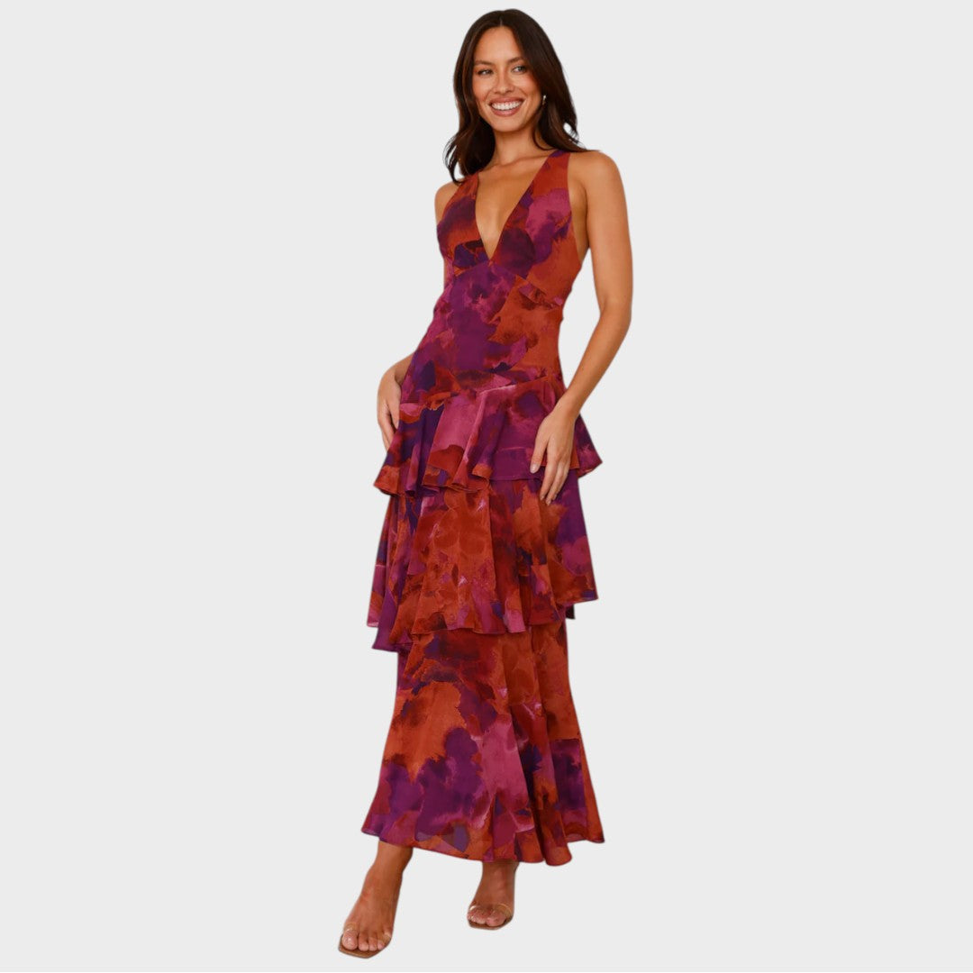Lena | Elegante vestido maxi para un estilo veraniego sin esfuerzo