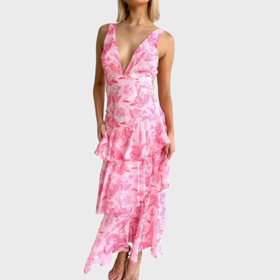 Lena | Elegante vestido maxi para un estilo veraniego sin esfuerzo