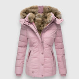 Chaqueta de plumón Margot I con capucha y corte ajustado