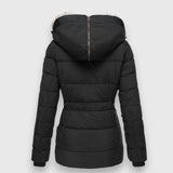 Chaqueta de plumón Margot I con capucha y corte ajustado