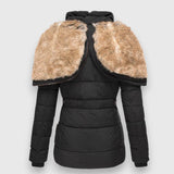 Chaqueta de plumón Margot I con capucha y corte ajustado