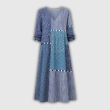 Ava™ | Vestido retro de lino