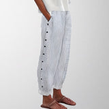 Olivia - Pantalones ligeros de lino