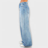 Marem - Pantalones anchos de mujer