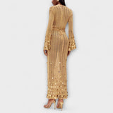 Kathleen - Maxi vestido Goldigs de punto