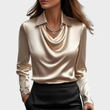Elin | Blusa de satén elegante