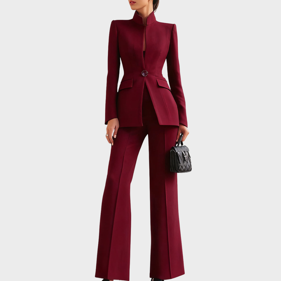 Lisa | Elegante conjunto de blazer y pantalón
