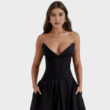 Harper | Elegante vestido midi para mujer