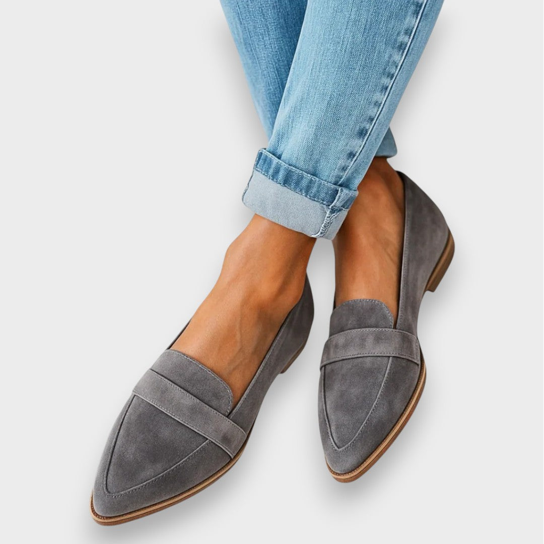 Rosa | Mocasines ortopédicos de piel
