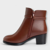 Frederika – Elegantes Botas de Invierno con Cremallera