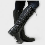 Botas Elegantes con Cordones