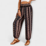 Scarlett – Pantalones con estampado étnico