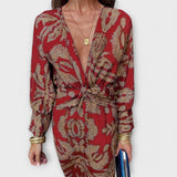 Oriana - El elegante vestido de manga larga