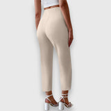 Verena – Pantalones de tiro alto