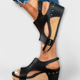 Lina - Zapatos ortopédicos con tacón de cuña