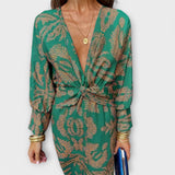Oriana - El elegante vestido de manga larga