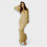 Kathleen - Maxi vestido Goldigs de punto