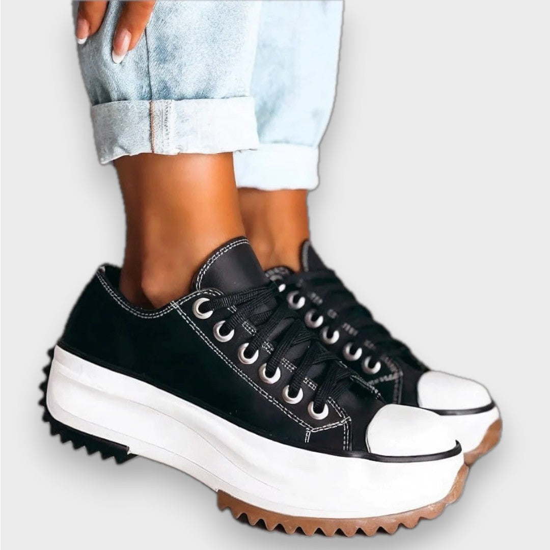 Céline | Zapatillas de plataforma de piel
