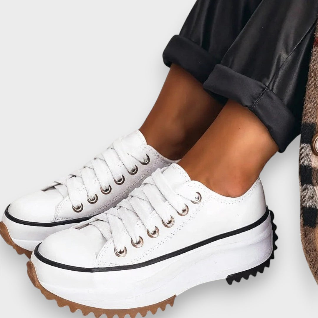 Céline | Zapatillas de plataforma de piel