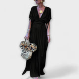 Vestido maxi tipo quimono estilo griego