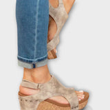 Lina - Zapatos ortopédicos con tacón de cuña