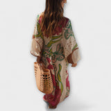 Tracey - Vestido Maxi con Lazo en la Cintura