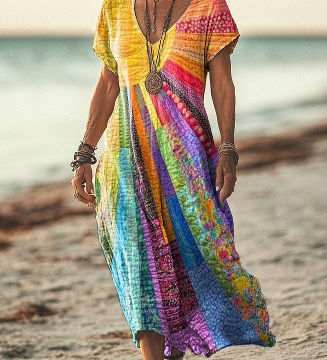 Vestido Diseño Sol Bohemio