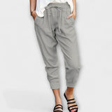 Blaire – Pantalones de Lino con Mezcla de Algodón