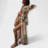 Tracey - Vestido Maxi con Lazo en la Cintura