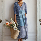 Ava™ | Vestido retro de lino